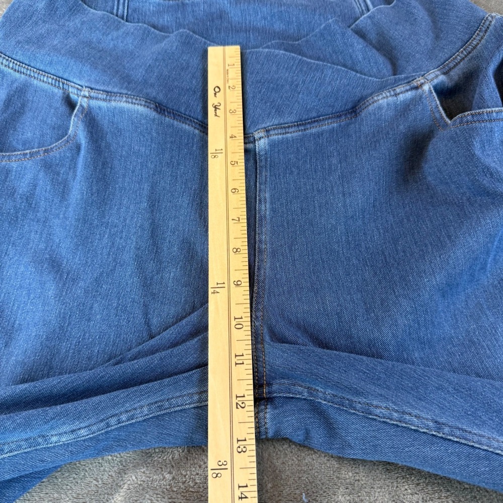 Halara Women's‎ Jeans Flare Size 2X High Rise Dark Wash - Picture 6 of 9